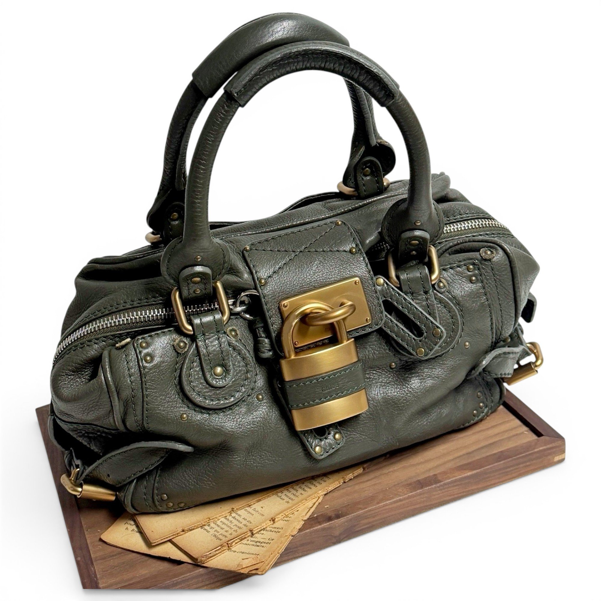 Paddington leather handbag