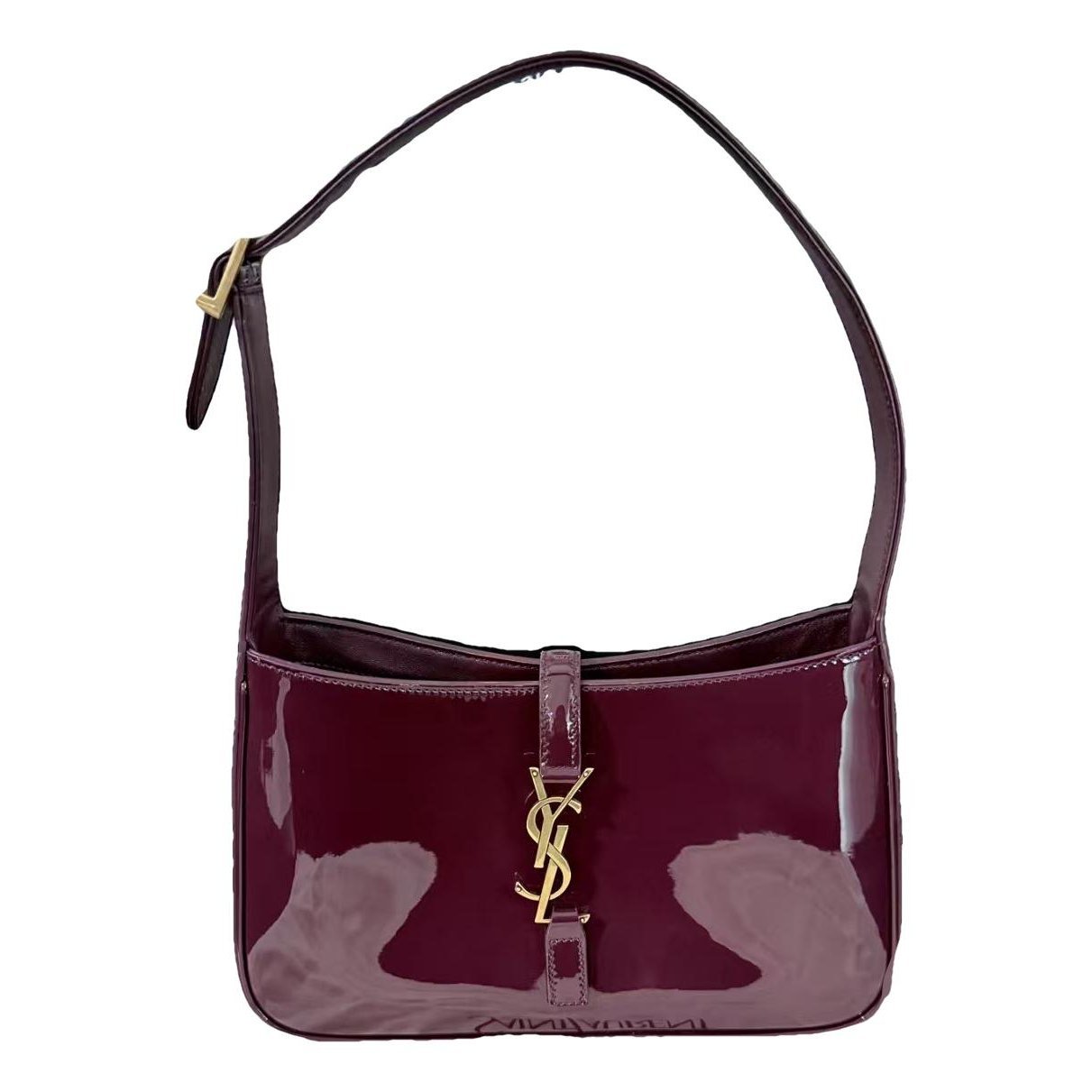 Le 5 à 7 patent leather handbag