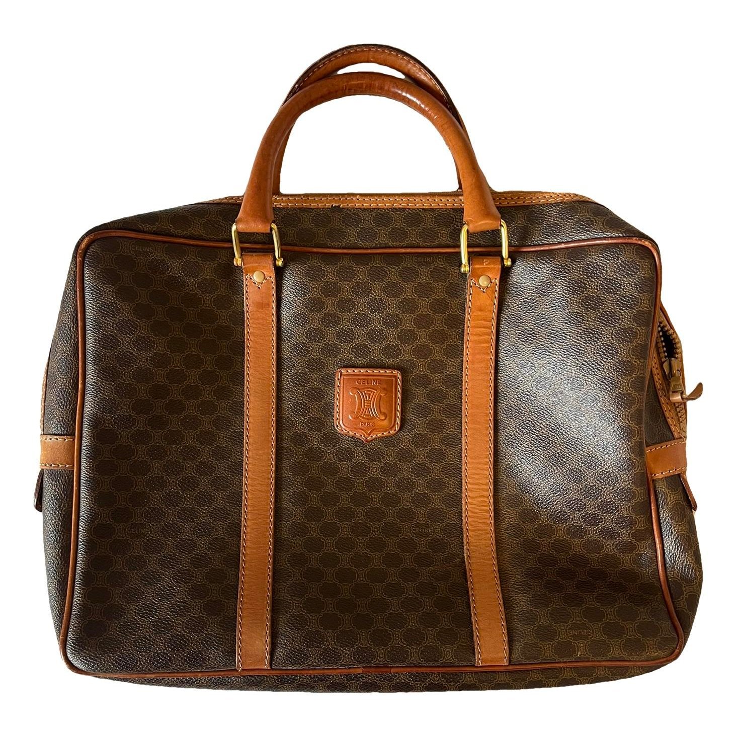 Leather satchel