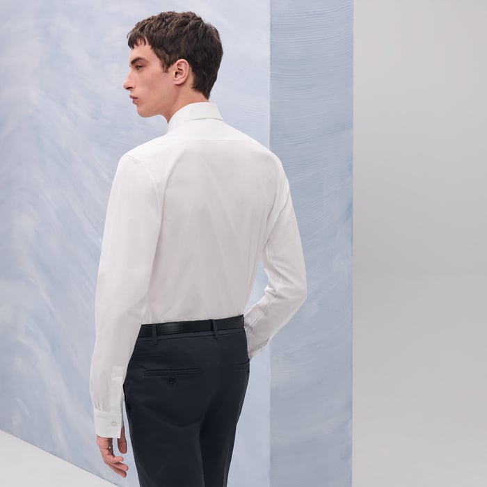 Blanc Fitted Shirt