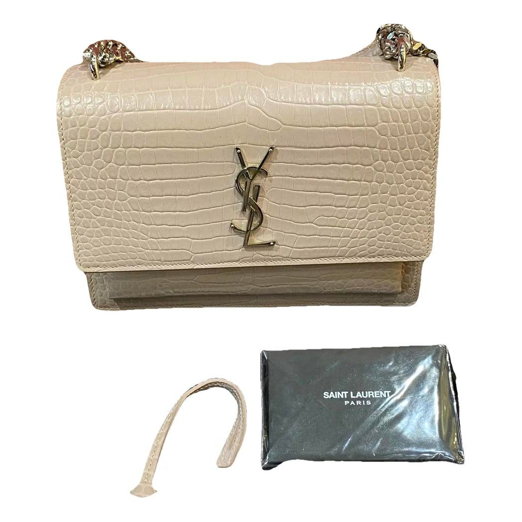 Sunset leather handbag