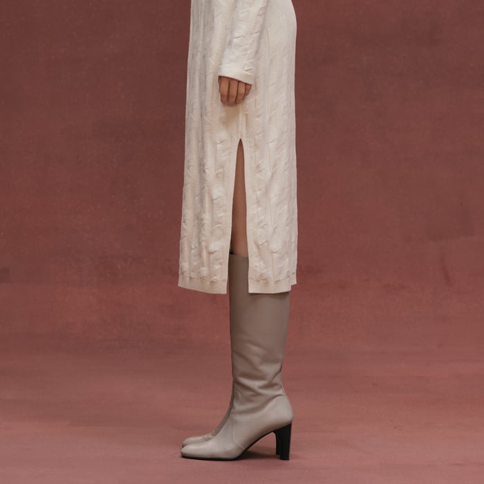 Blanc Naturel Long Dress