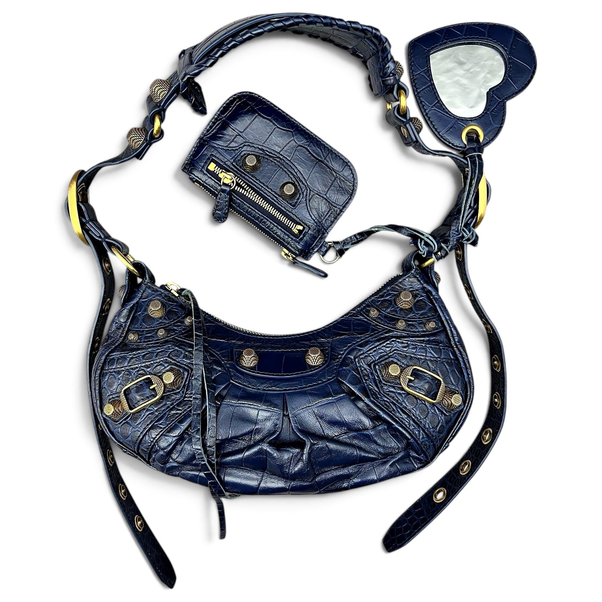 Le Cagole leather handbag