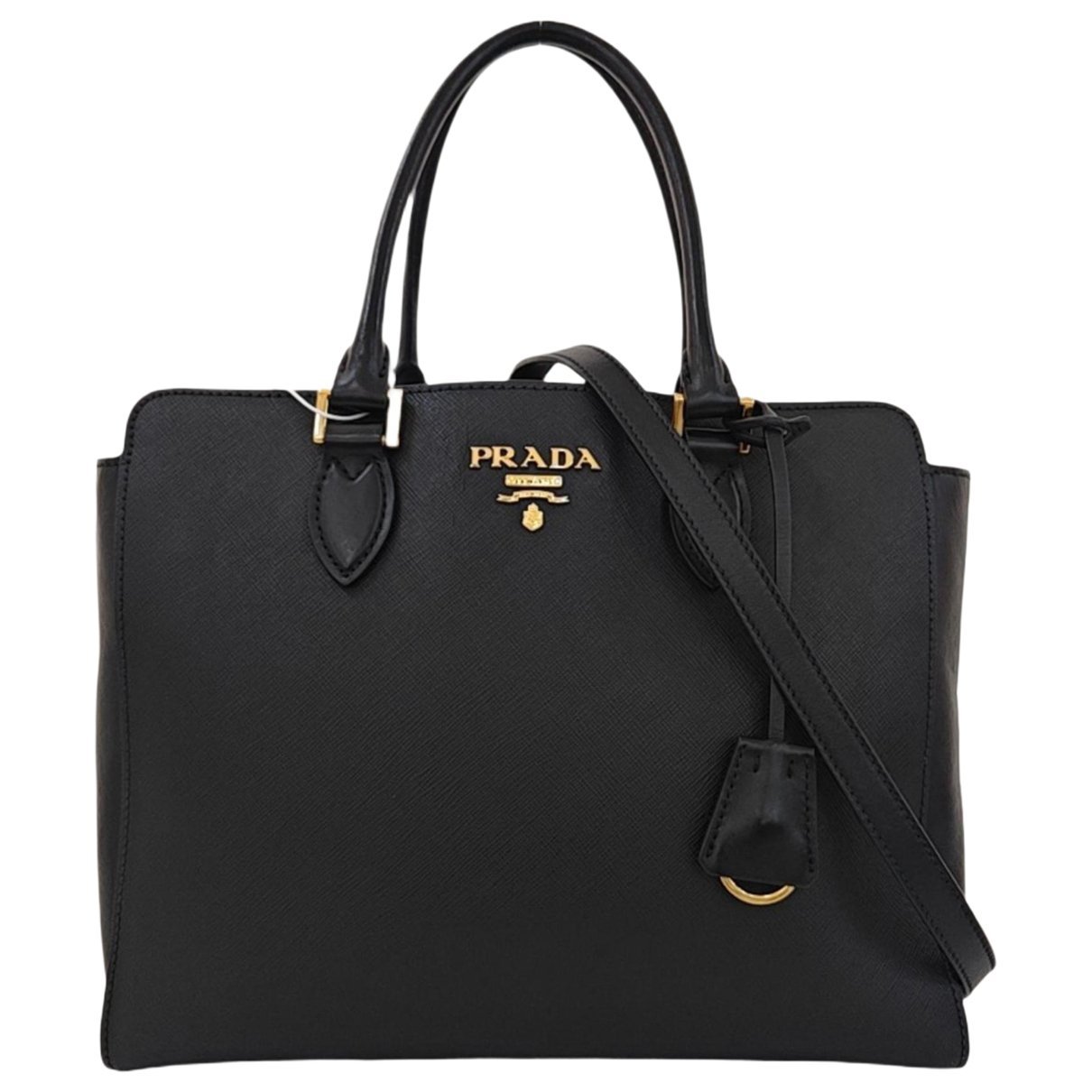 Prada Monochrome leather handbag