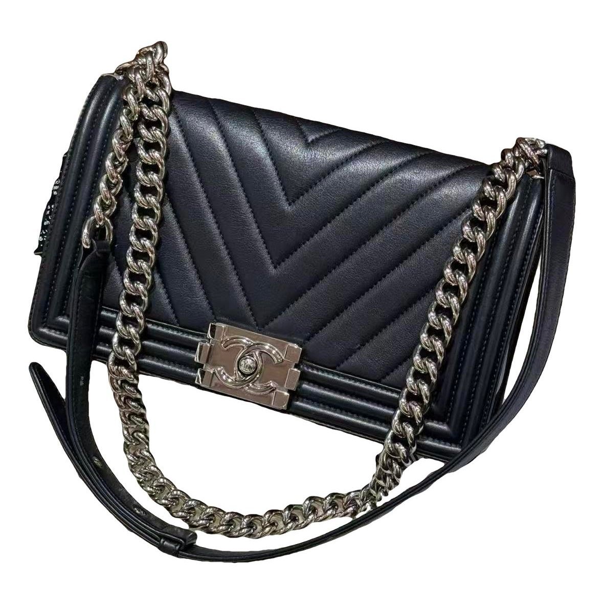 Boy leather handbag