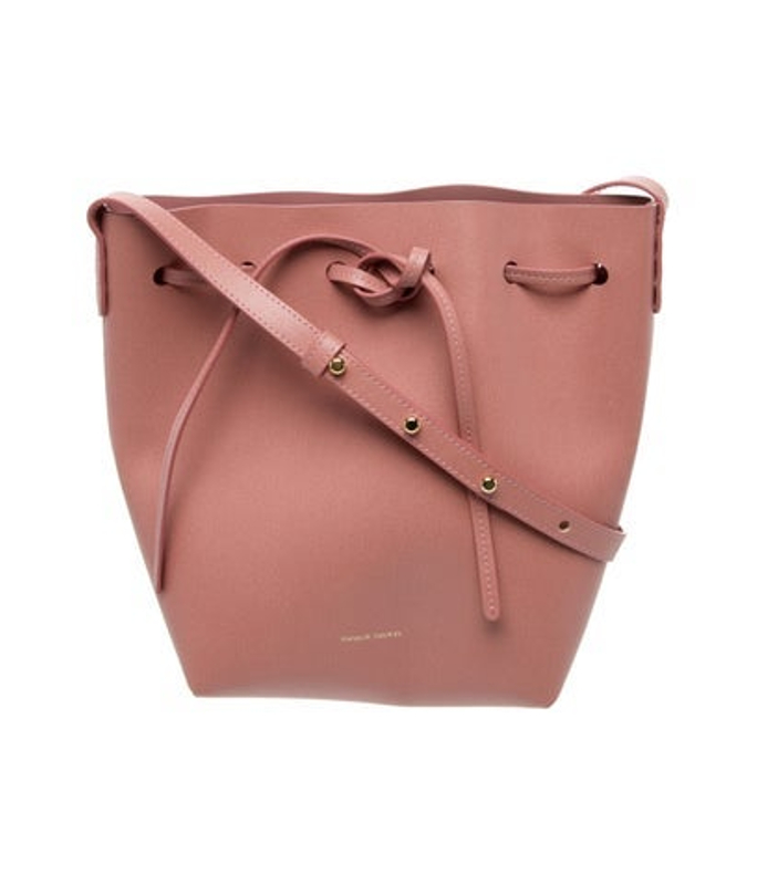Mansur Gavriel Gavriel Saffiano Leather Bucket Bag