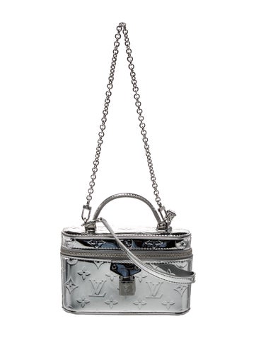 LV Monogram Vanity Chain Pouch Bag