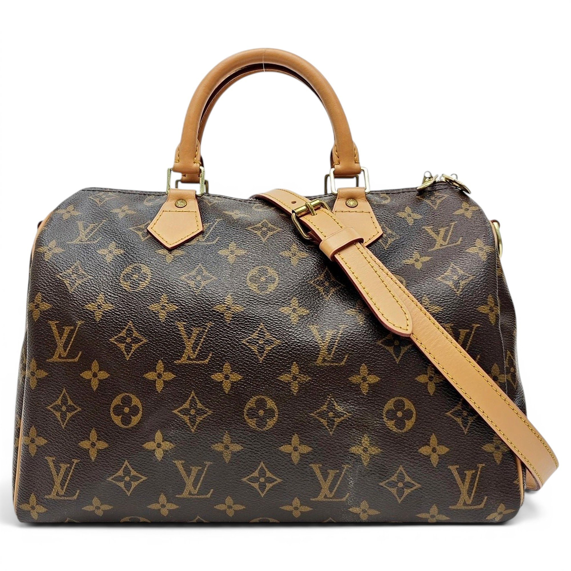 Nano Speedy / Mini HL leather handbag
