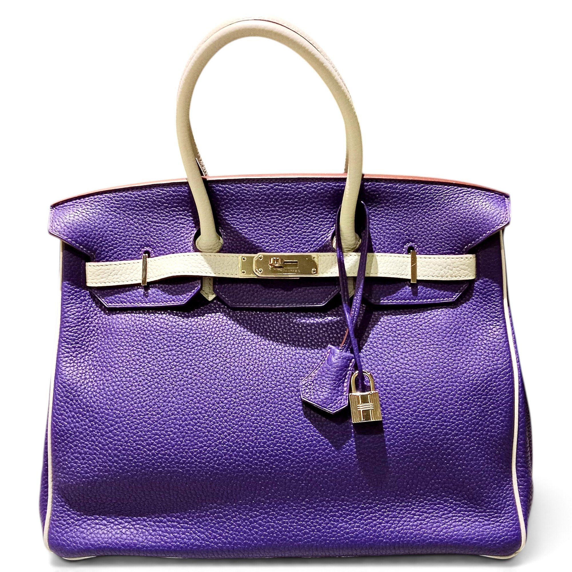 Birkin 35 leather bag