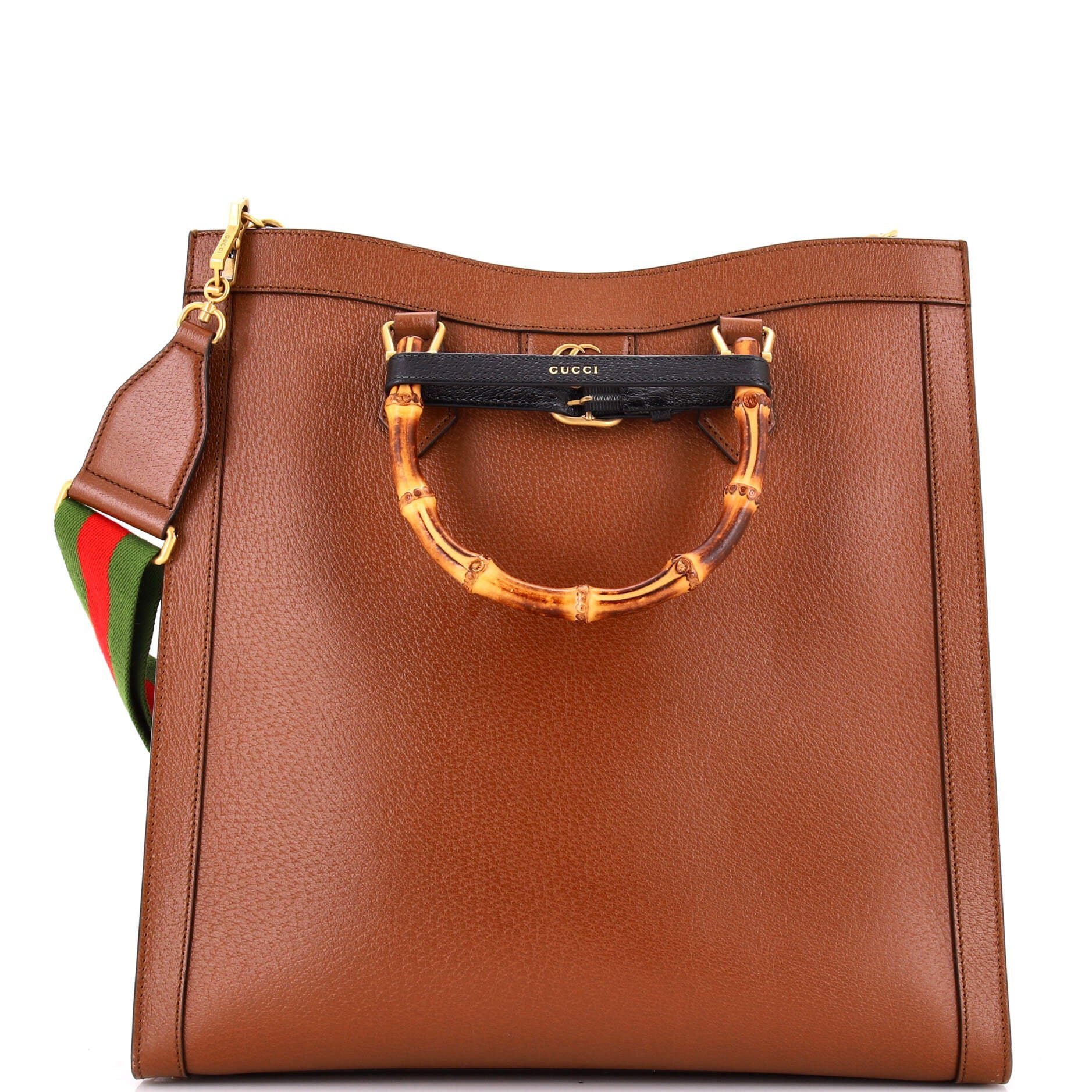 Leather tote