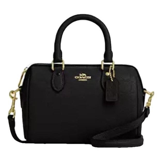 Leather crossbody bag