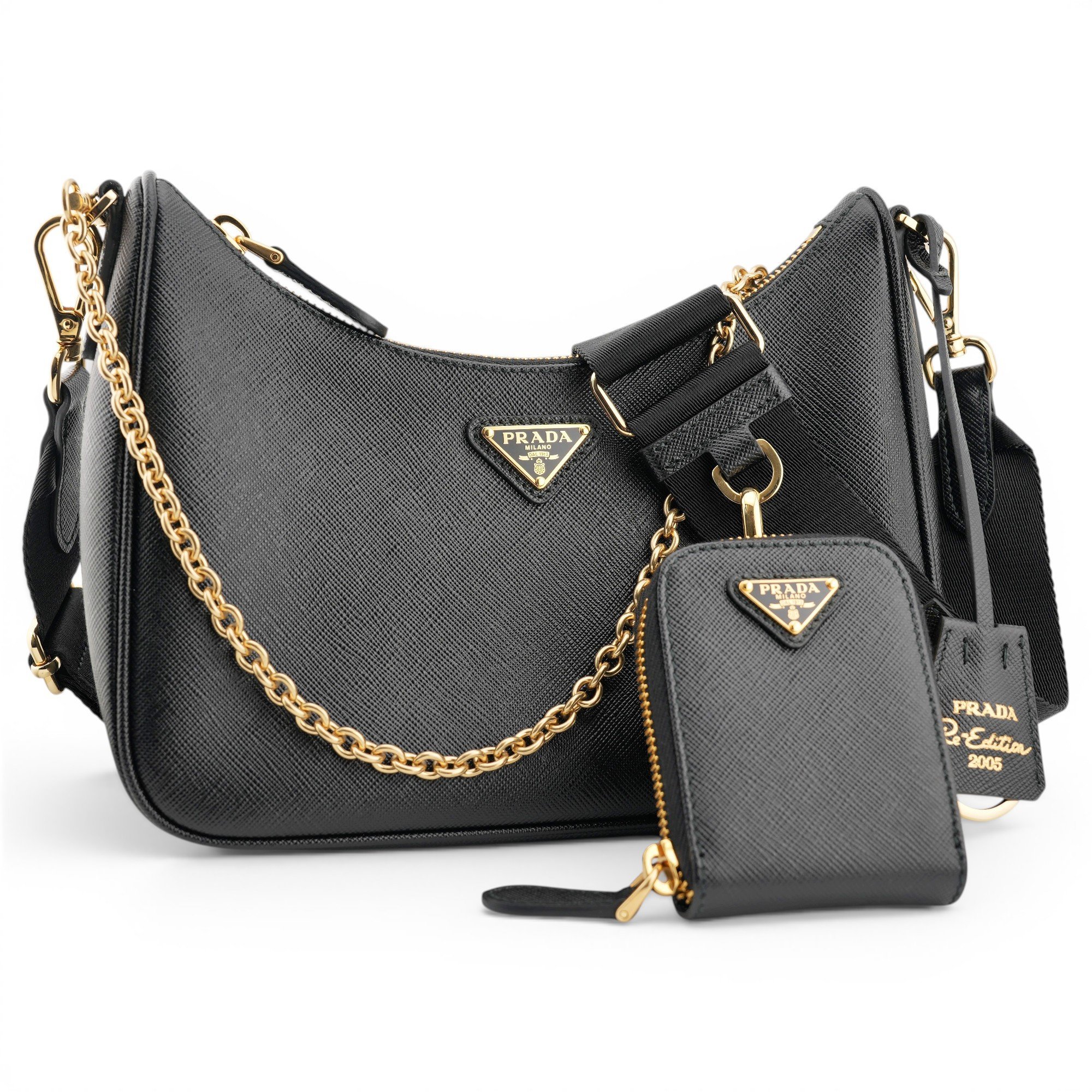 Re-Edition 2005 leather handbag