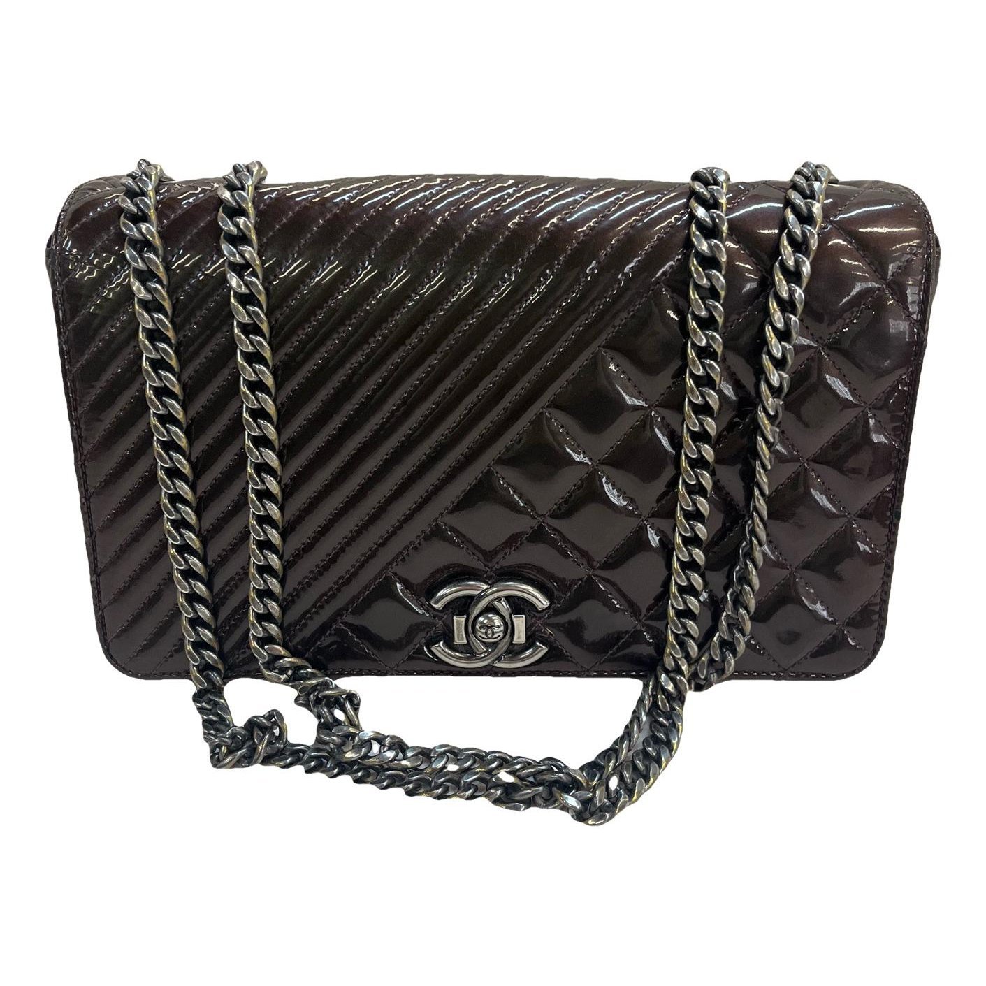 Boy patent leather handbag