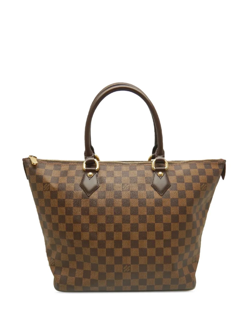 2005 Damier Ebene Saleya MM tote bag
