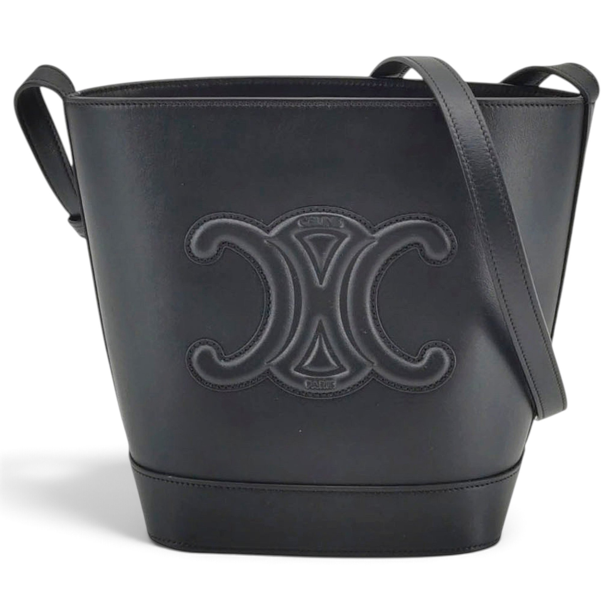 Celine SAC SEAU leather handbag