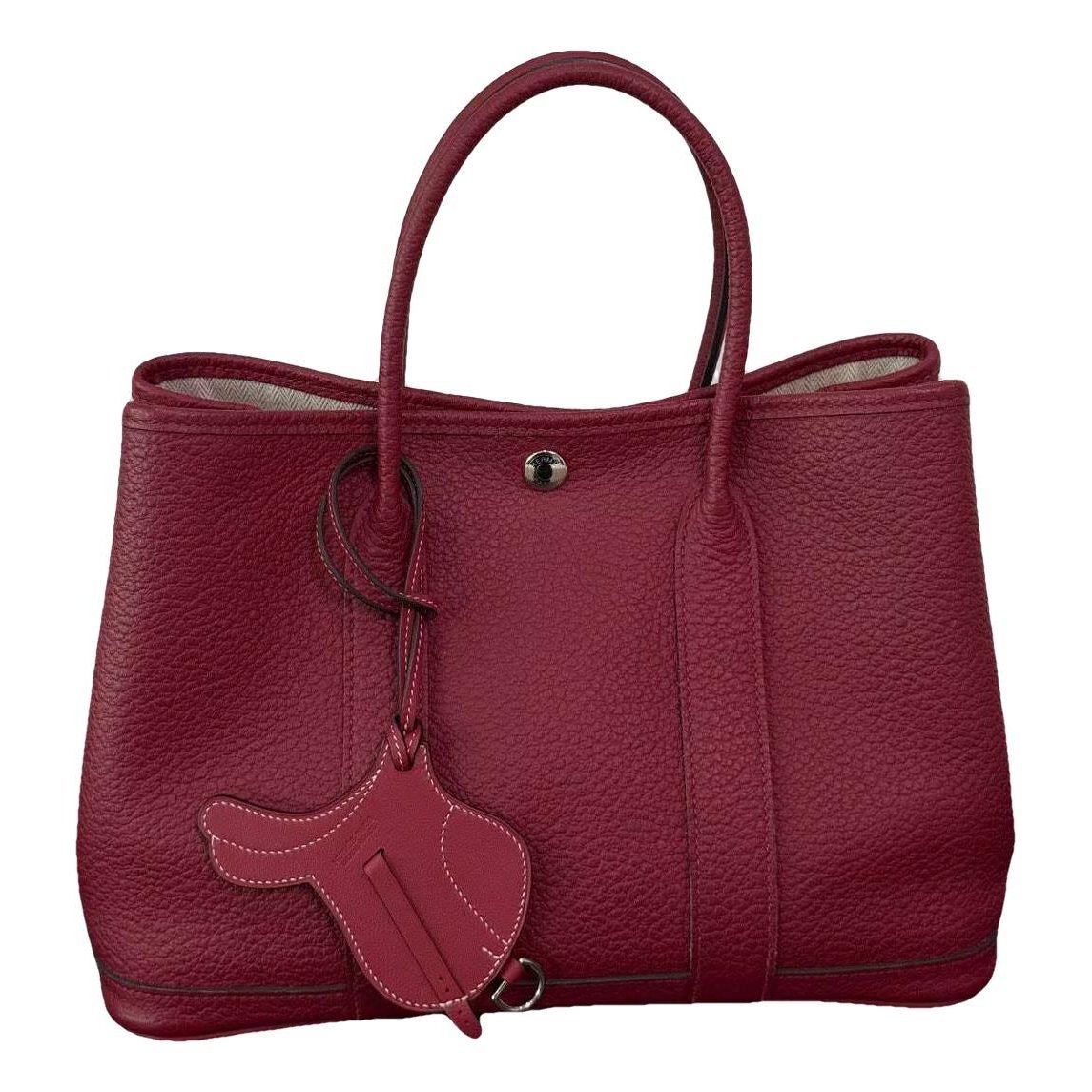 Garden Party leather handbag