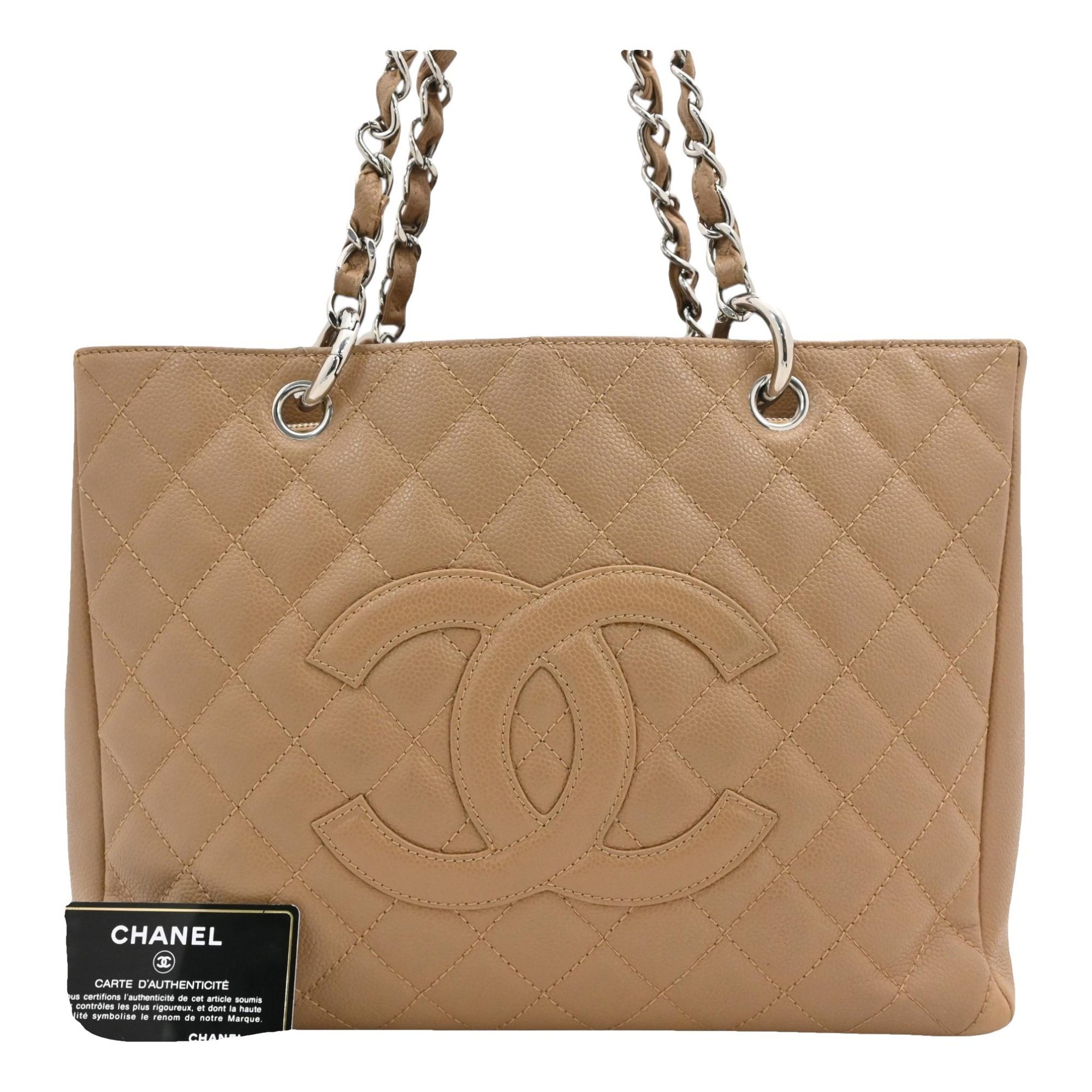 Grand shopping leather tote