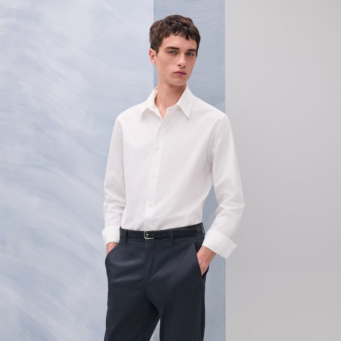 Blanc Fitted Shirt