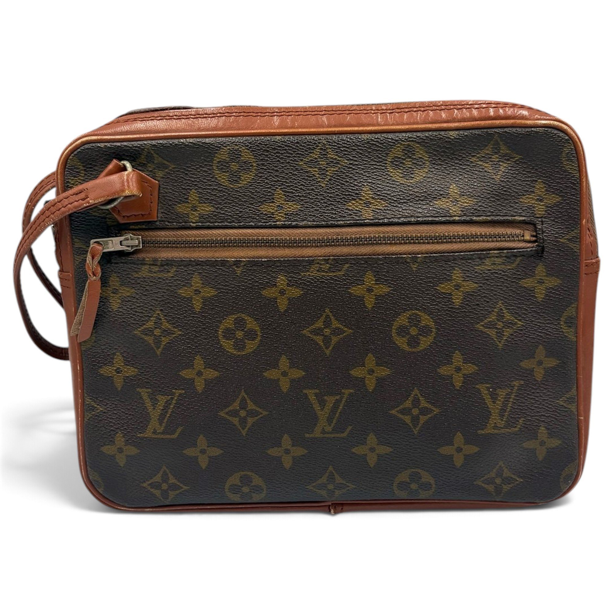 Leather crossbody bag