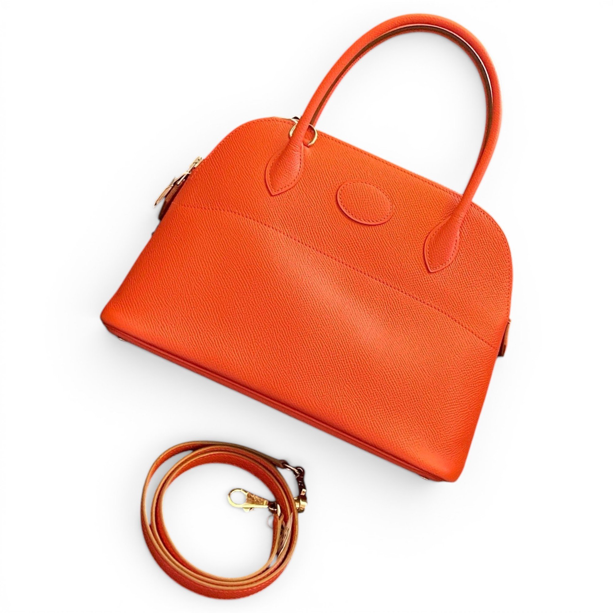 Bolide leather handbag