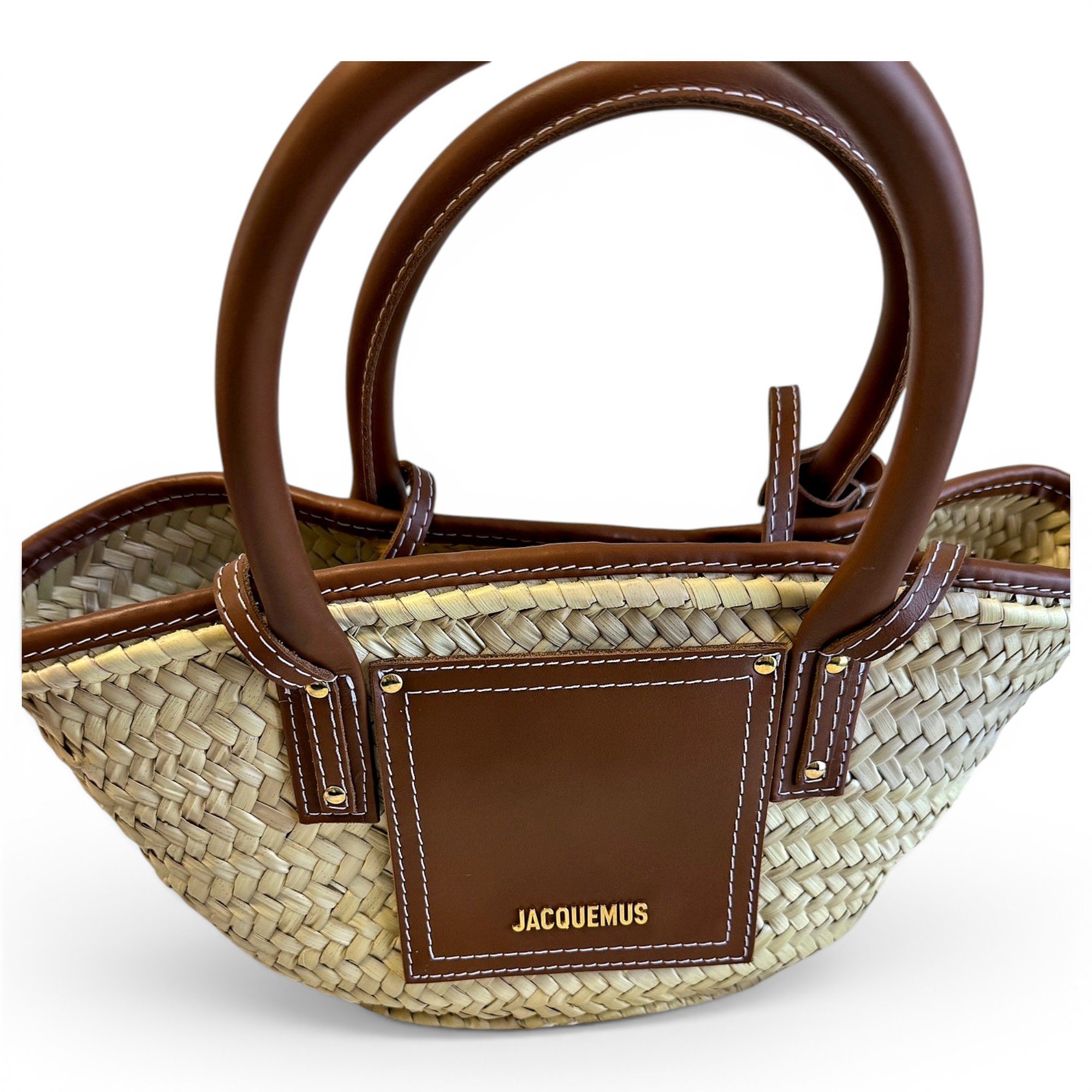 Jacquemus Le Grand Panier leather handbag