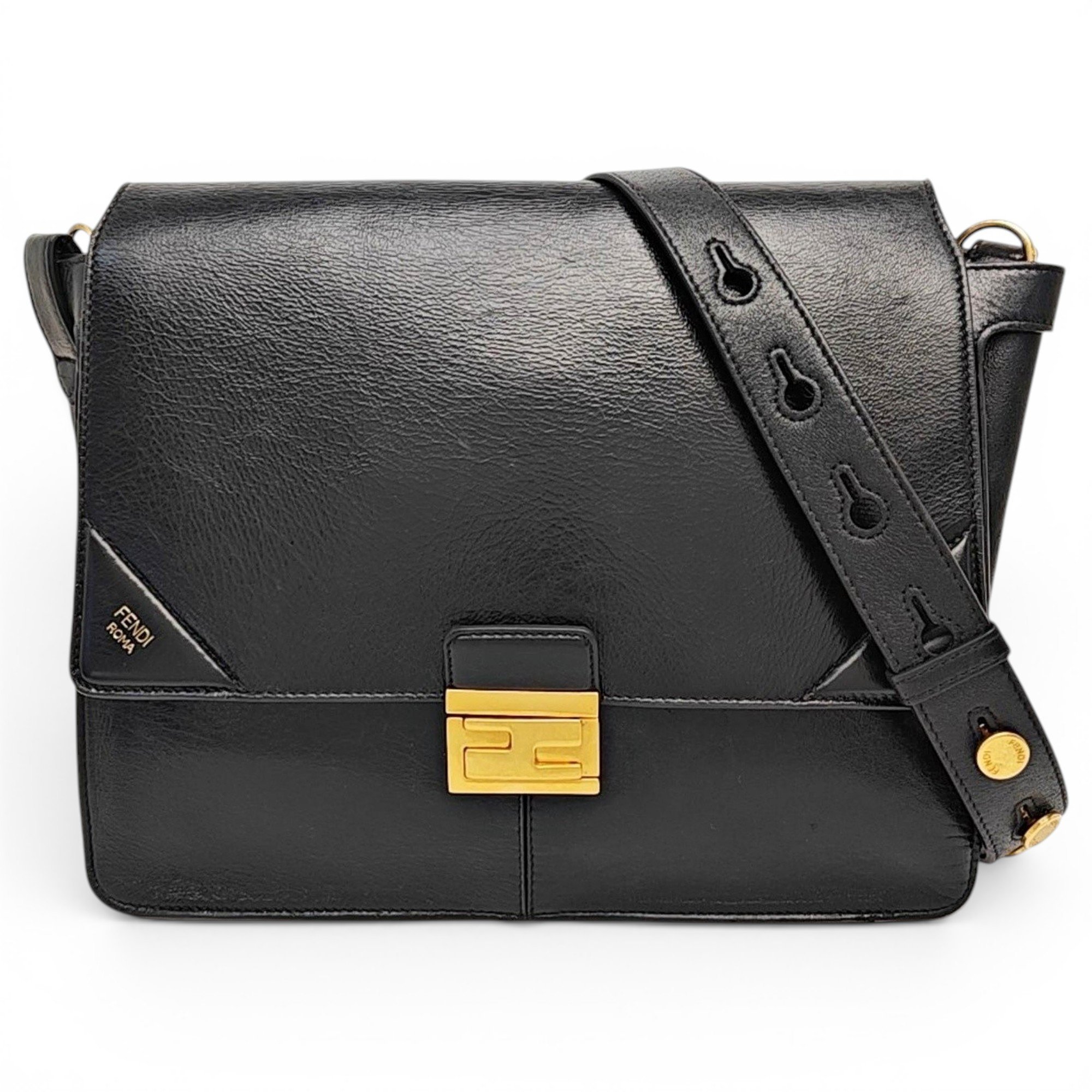 Kan U leather handbag