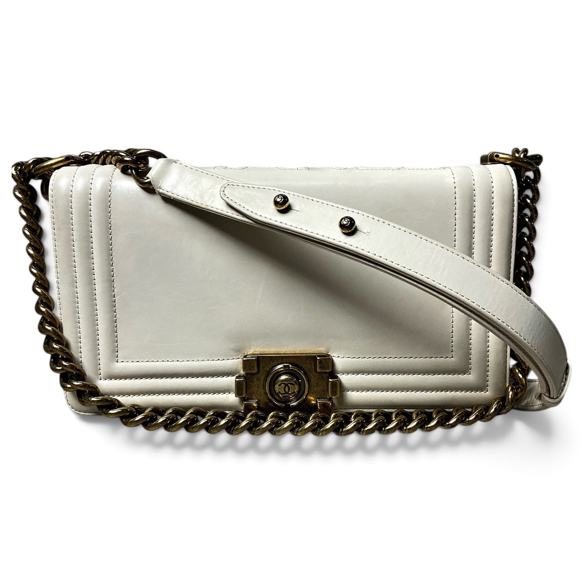 Boy leather handbag