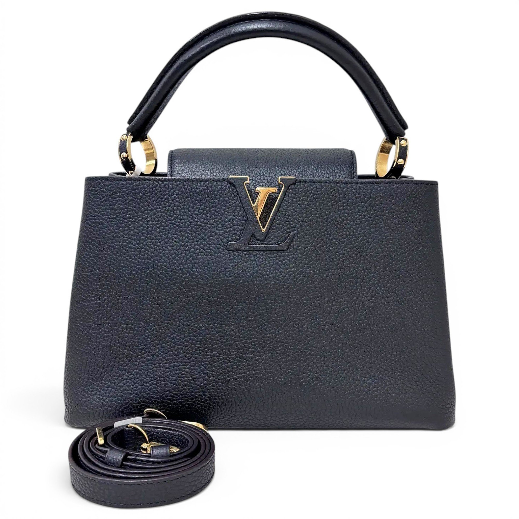 Capucines leather crossbody bag