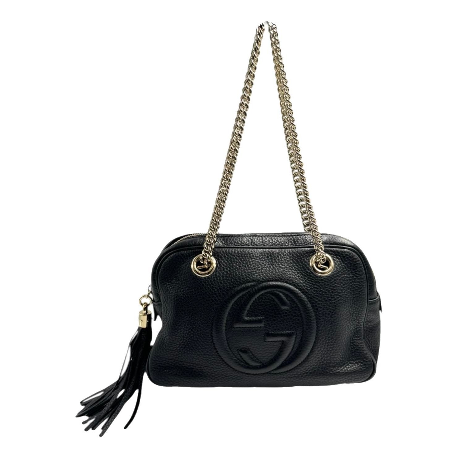 Soho Double Chain leather handbag
