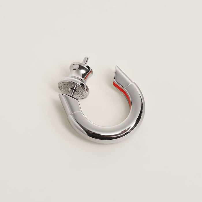 Orange Saturé Sabot Single Earring