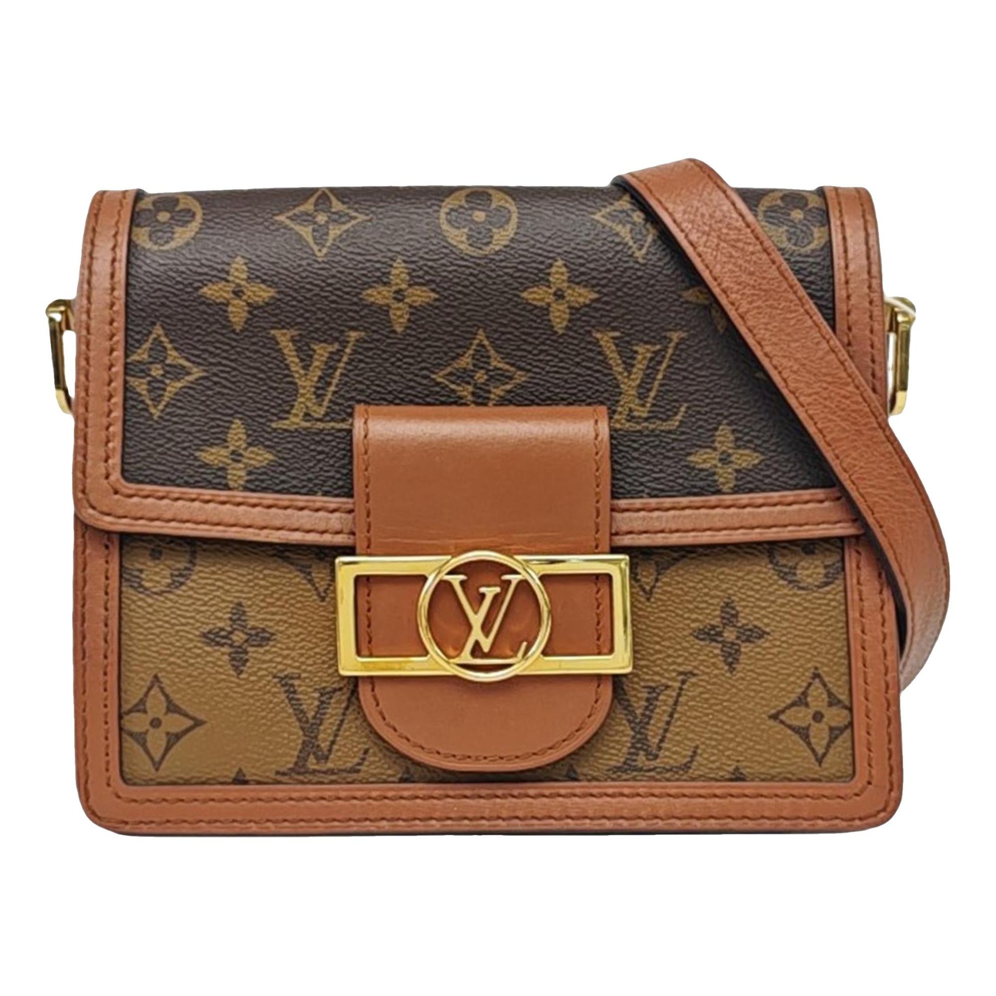 Dauphine leather mini bag