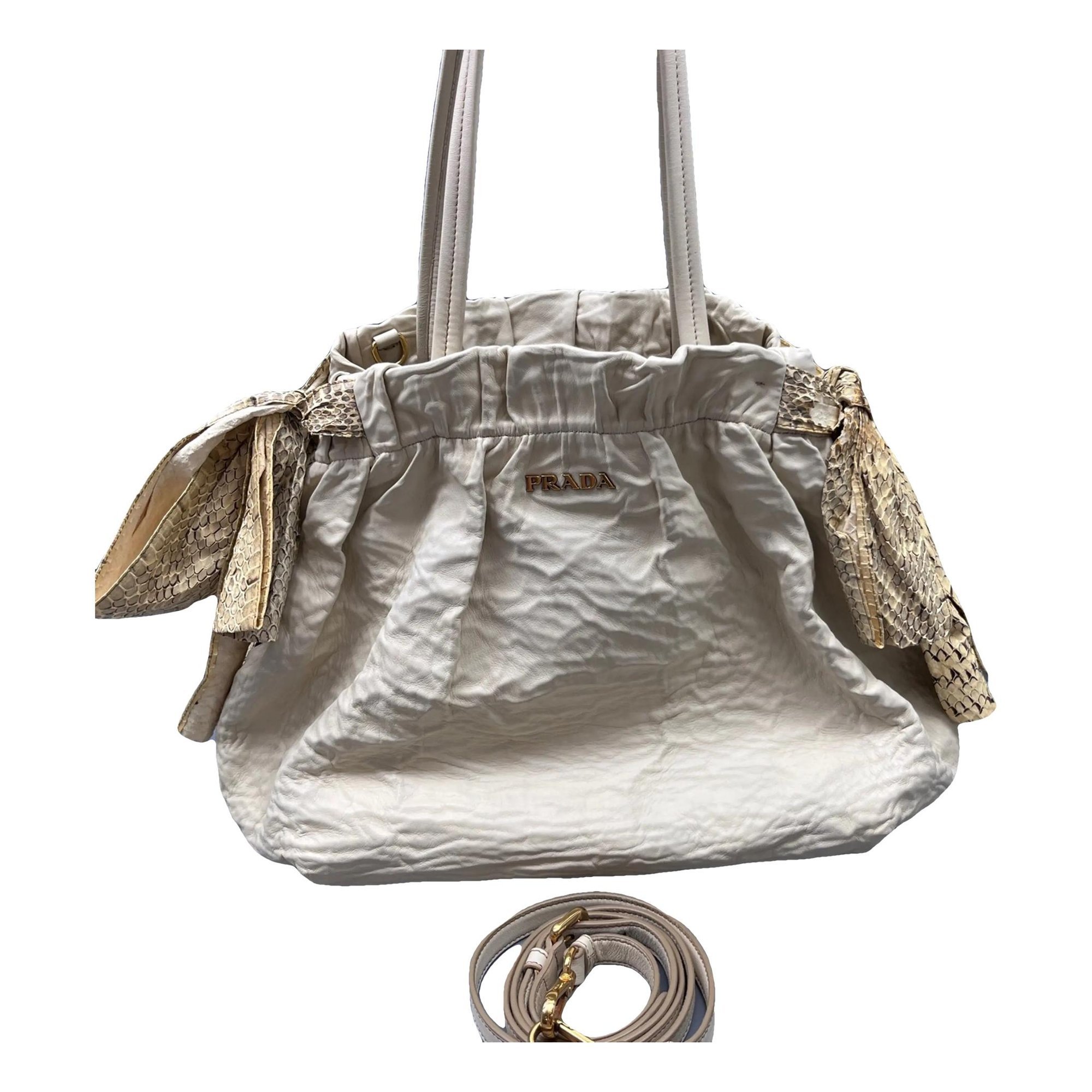 Leather crossbody bag