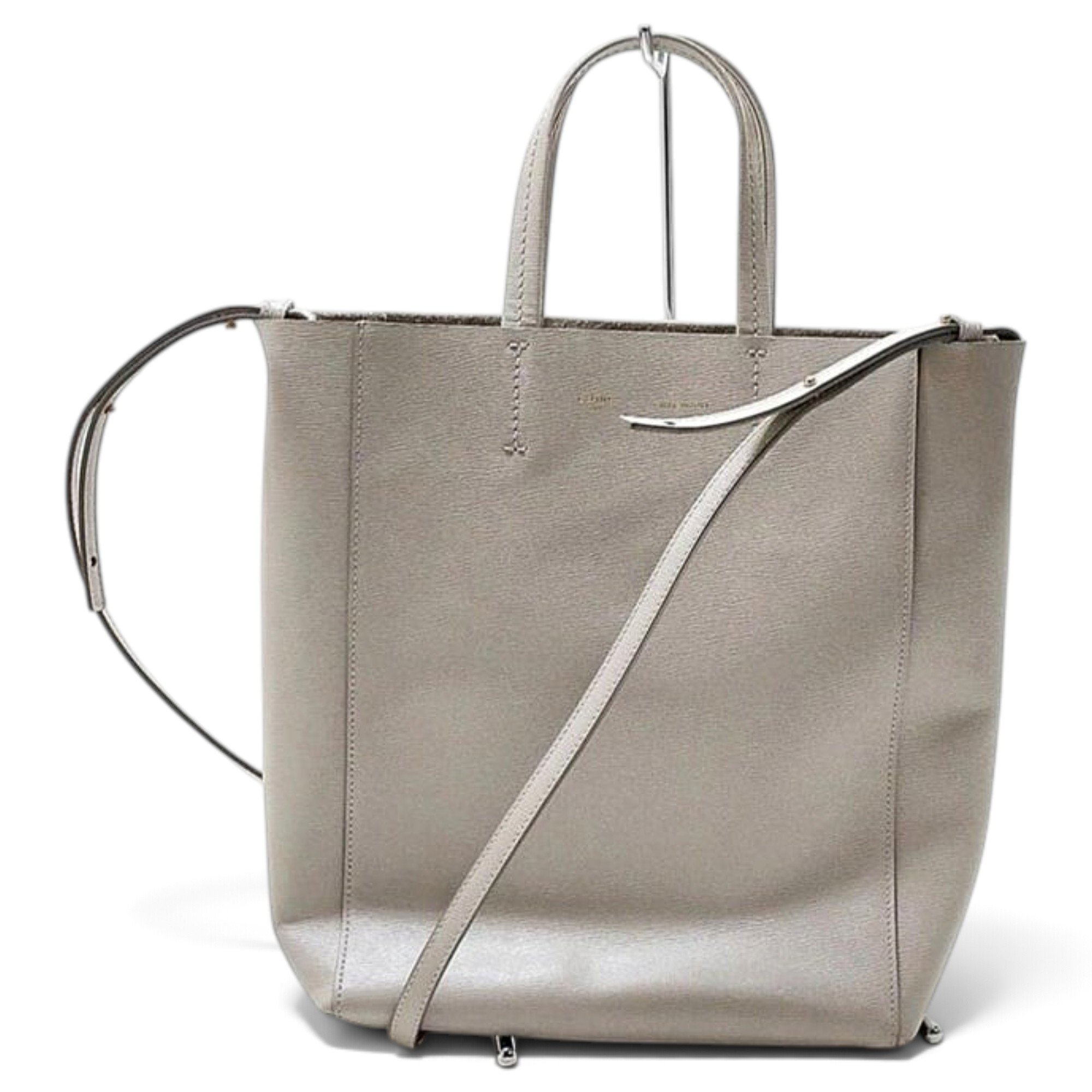 Leather tote