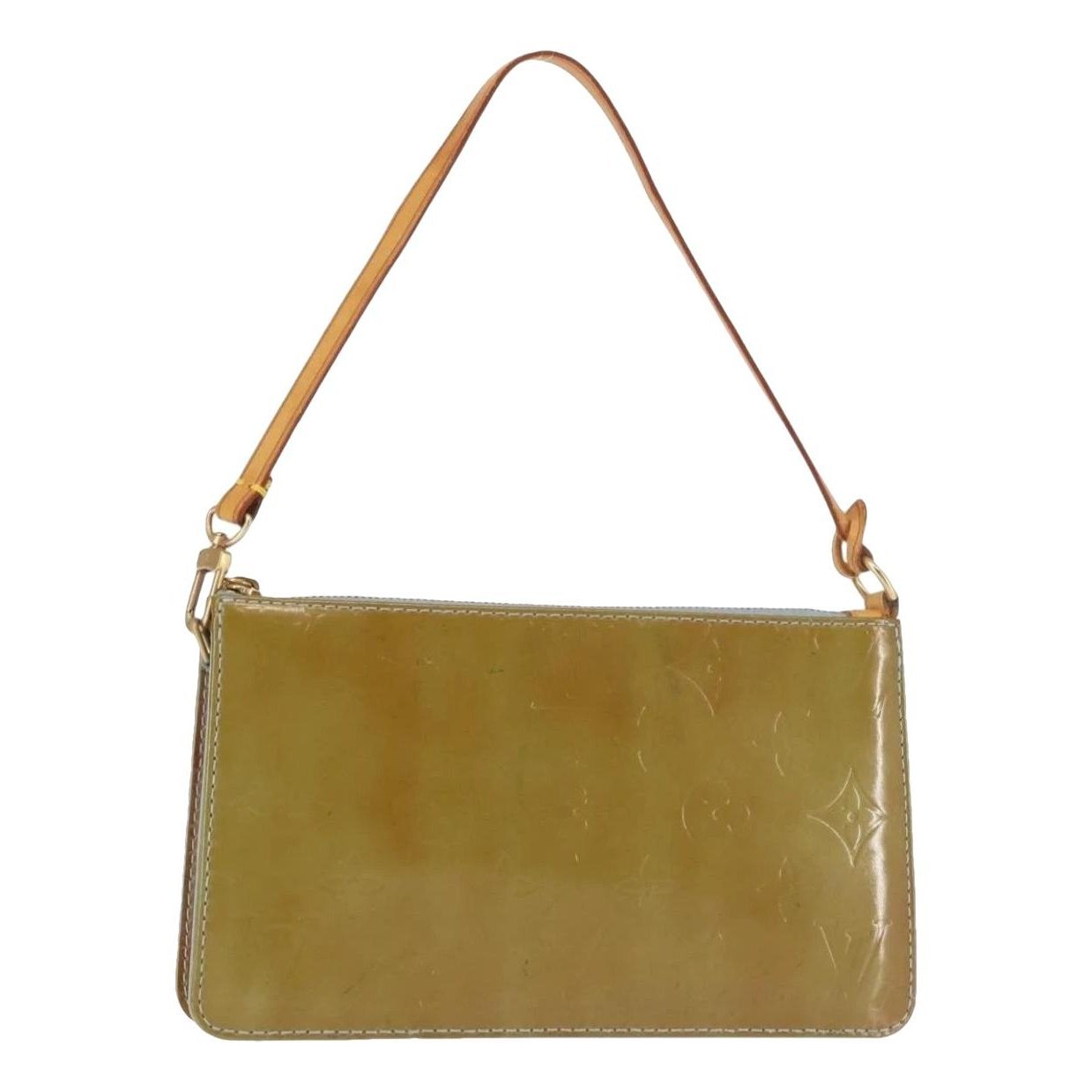 Patent leather handbag