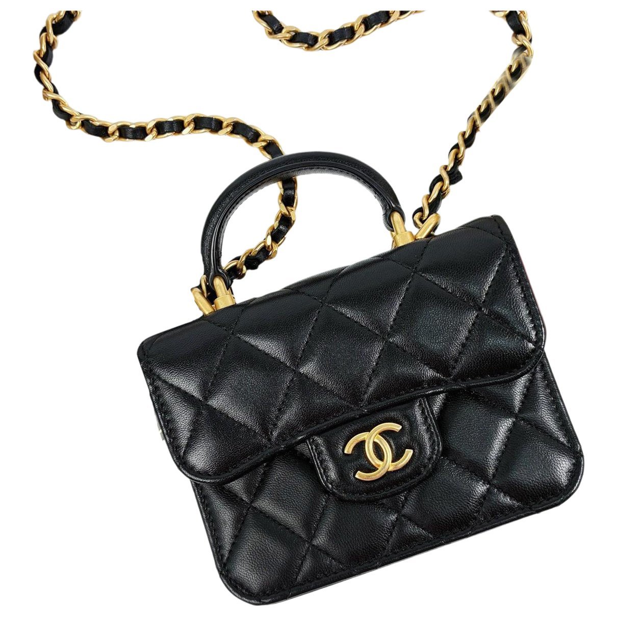 Timeless Classique Top Handle leather handbag