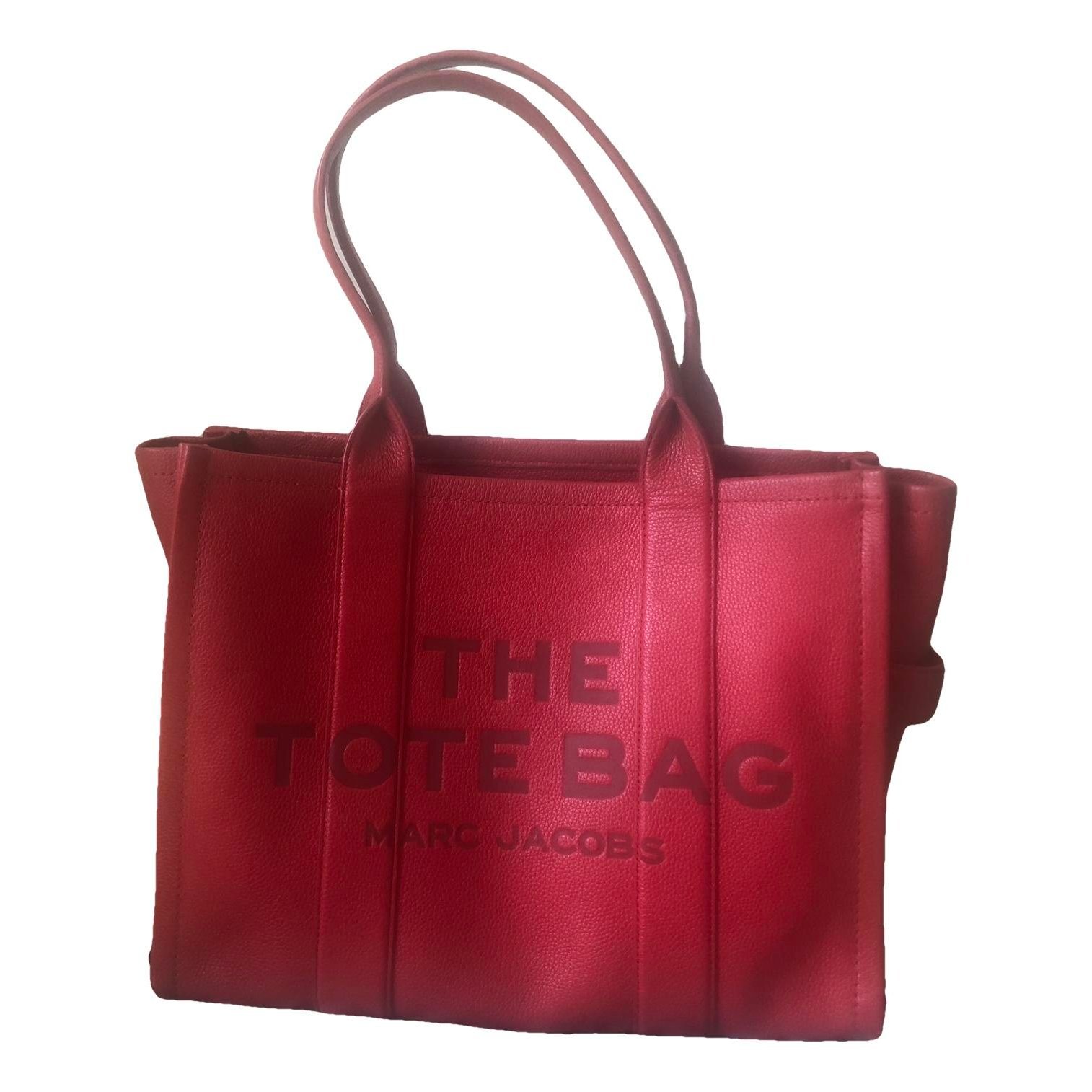 Leather tote