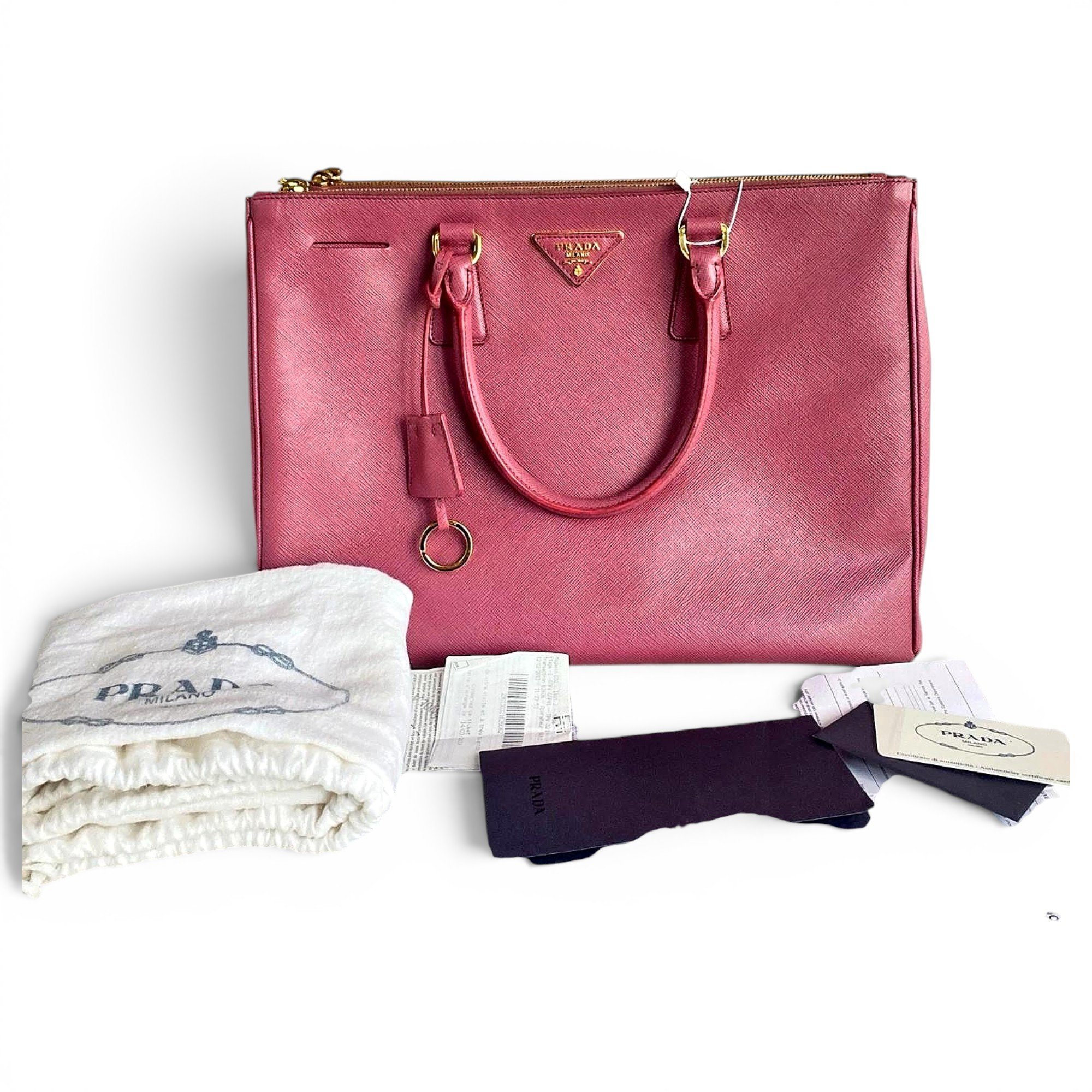 Leather tote