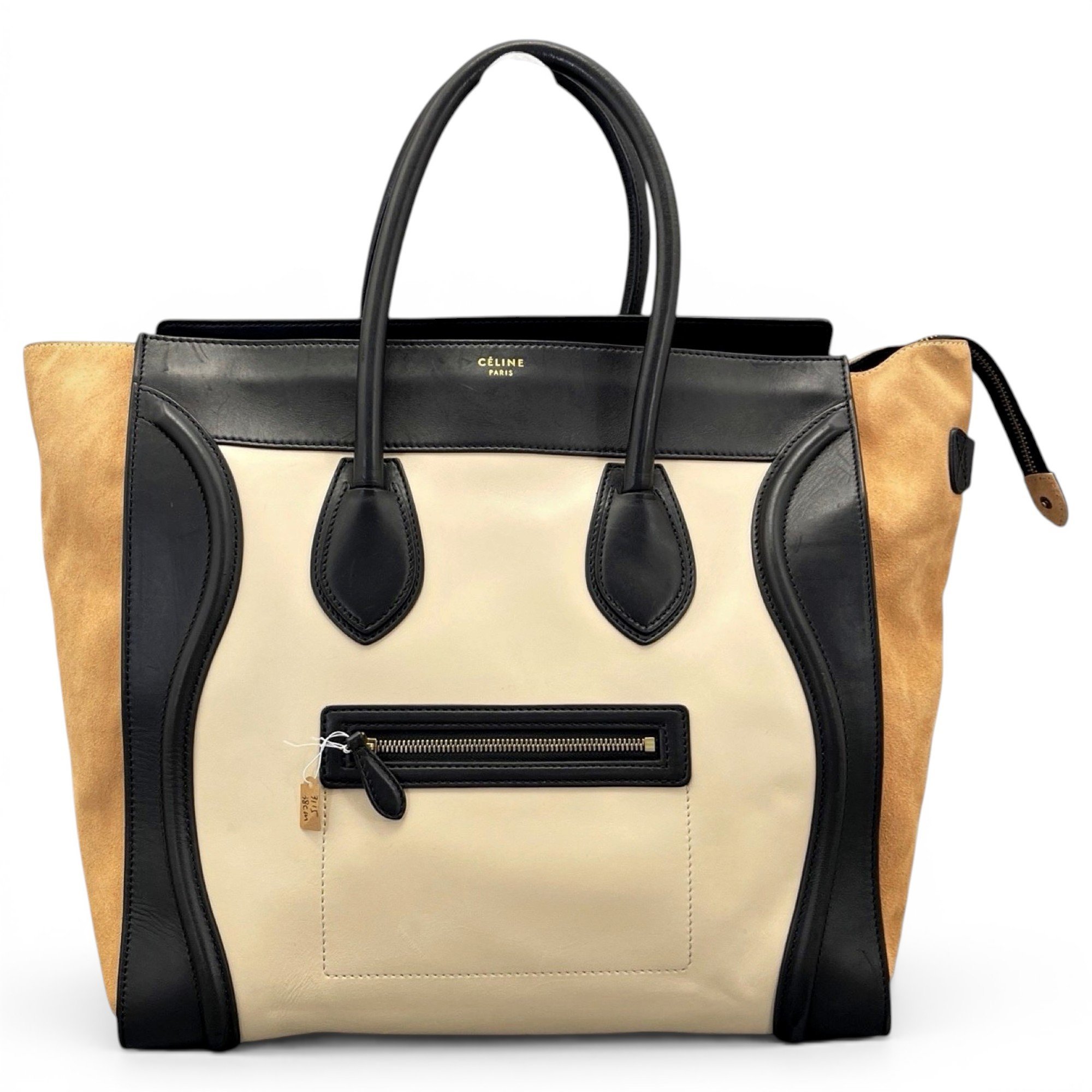 Luggage leather handbag