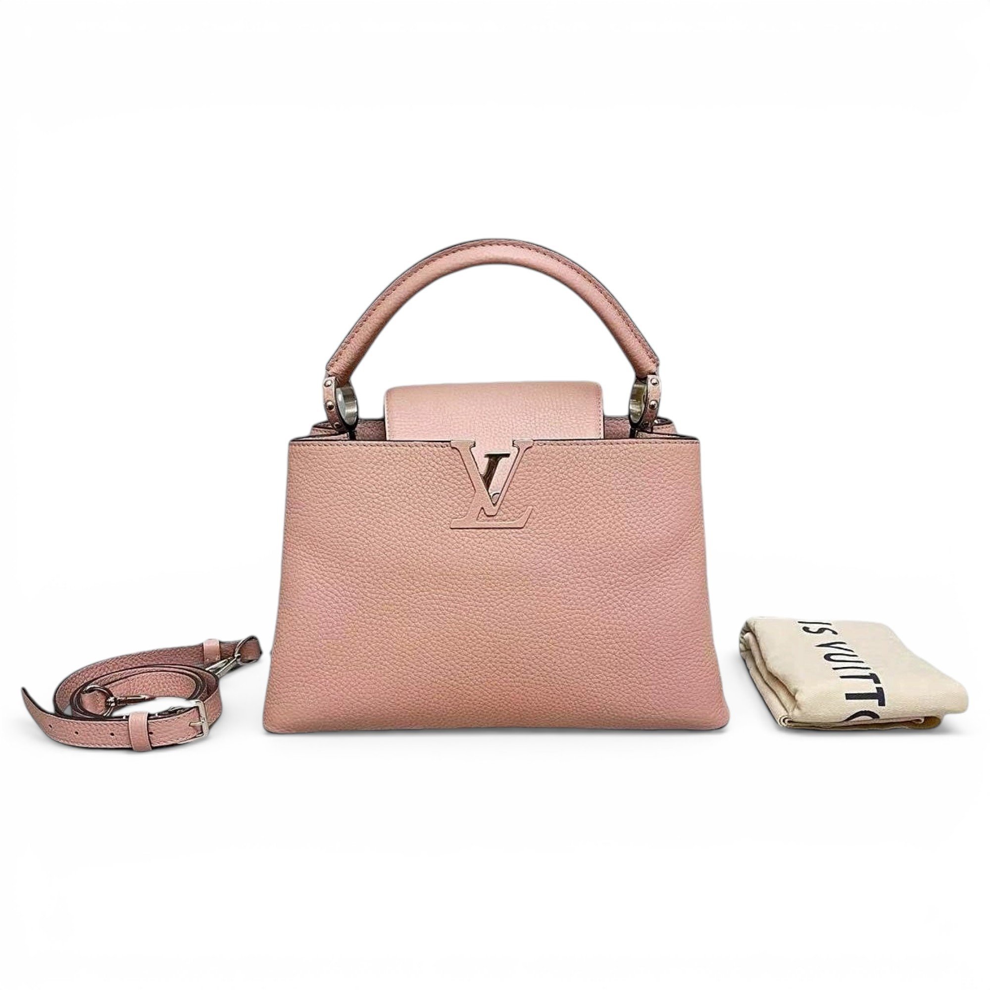 Capucines leather handbag