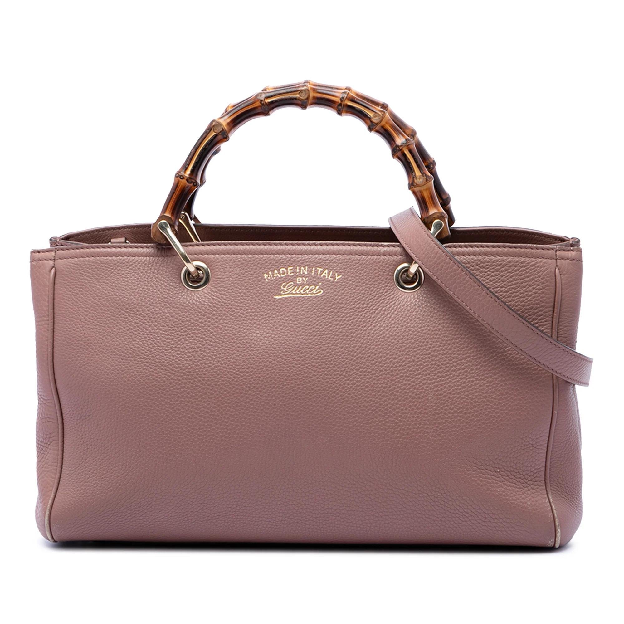 Bamboo Shopper pony-style calfskin handbag