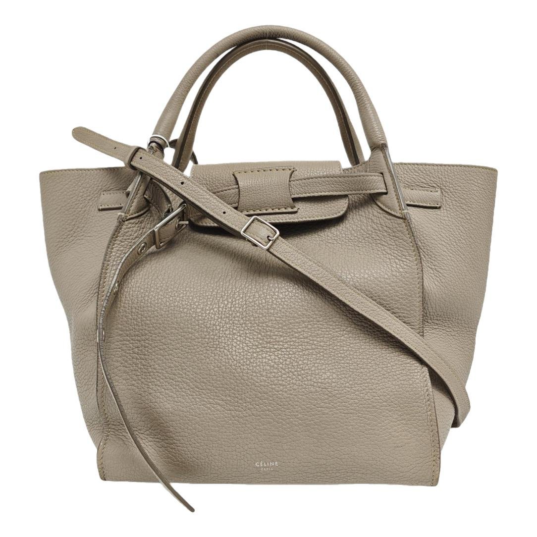 Big Bag leather handbag
