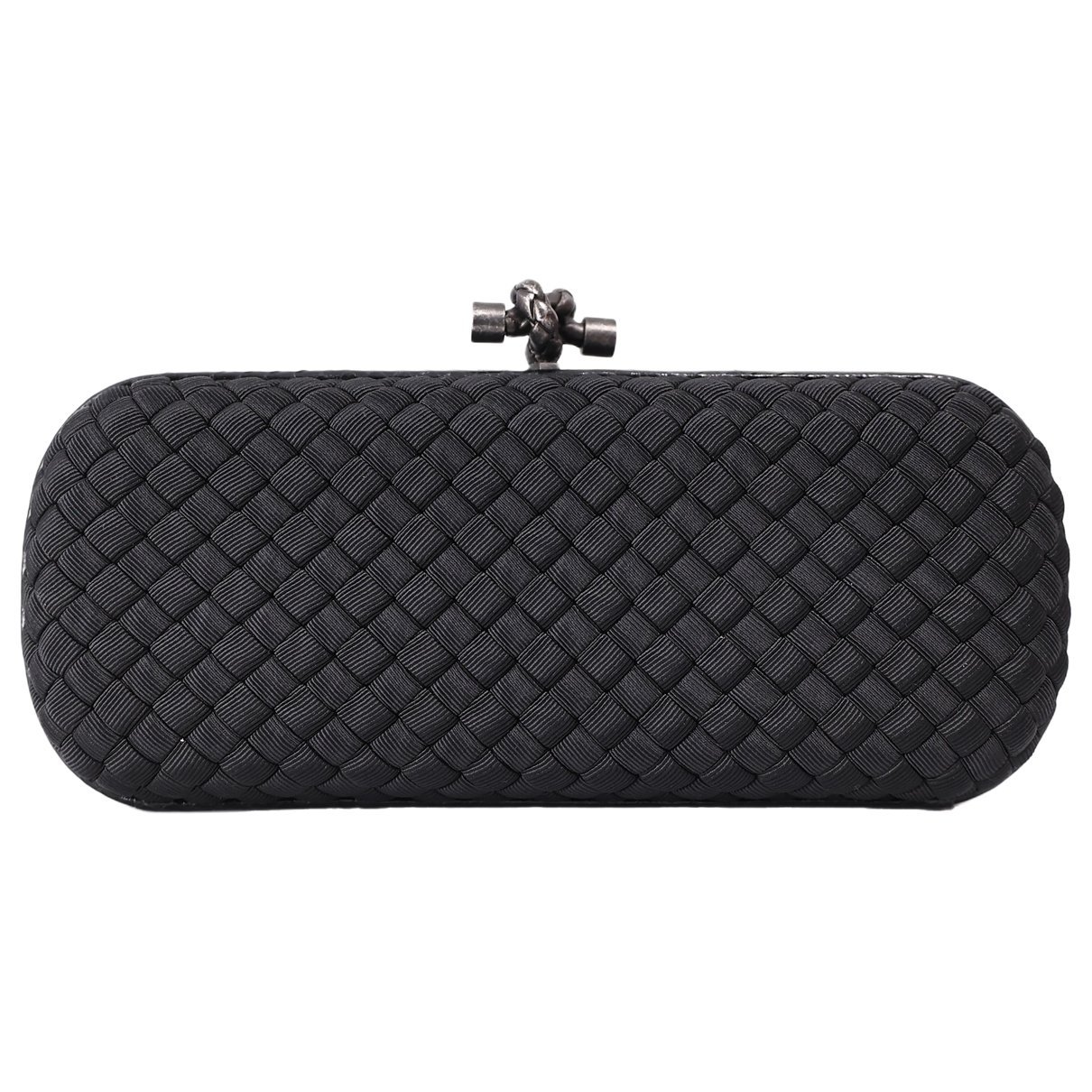 Pochette Knot leather clutch bag