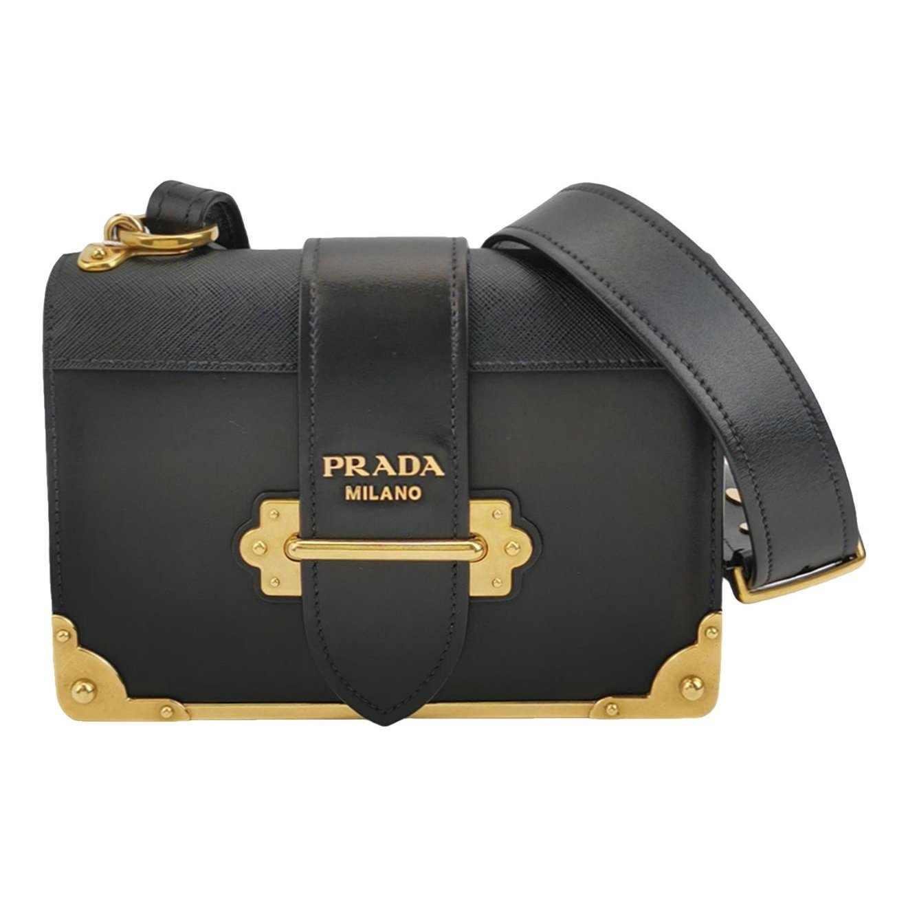 Cahier leather crossbody bag