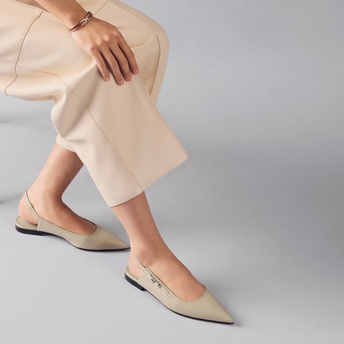 Beige Nomade Lovely Slingback