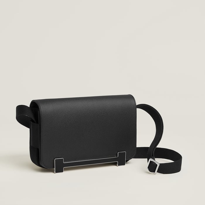 Noir Hermès Geta Slim Bag