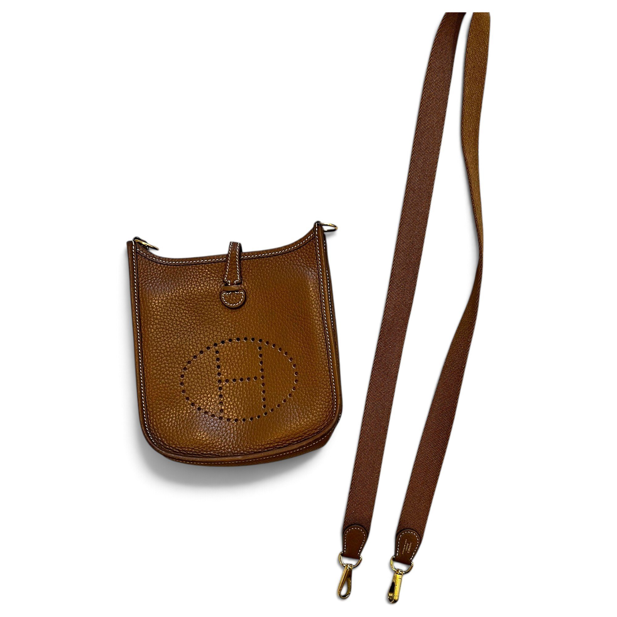Evelyne leather crossbody bag
