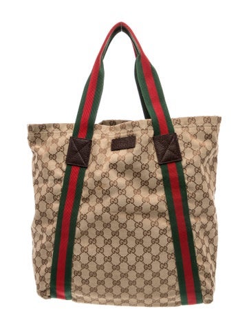 GG Canvas Tote Large