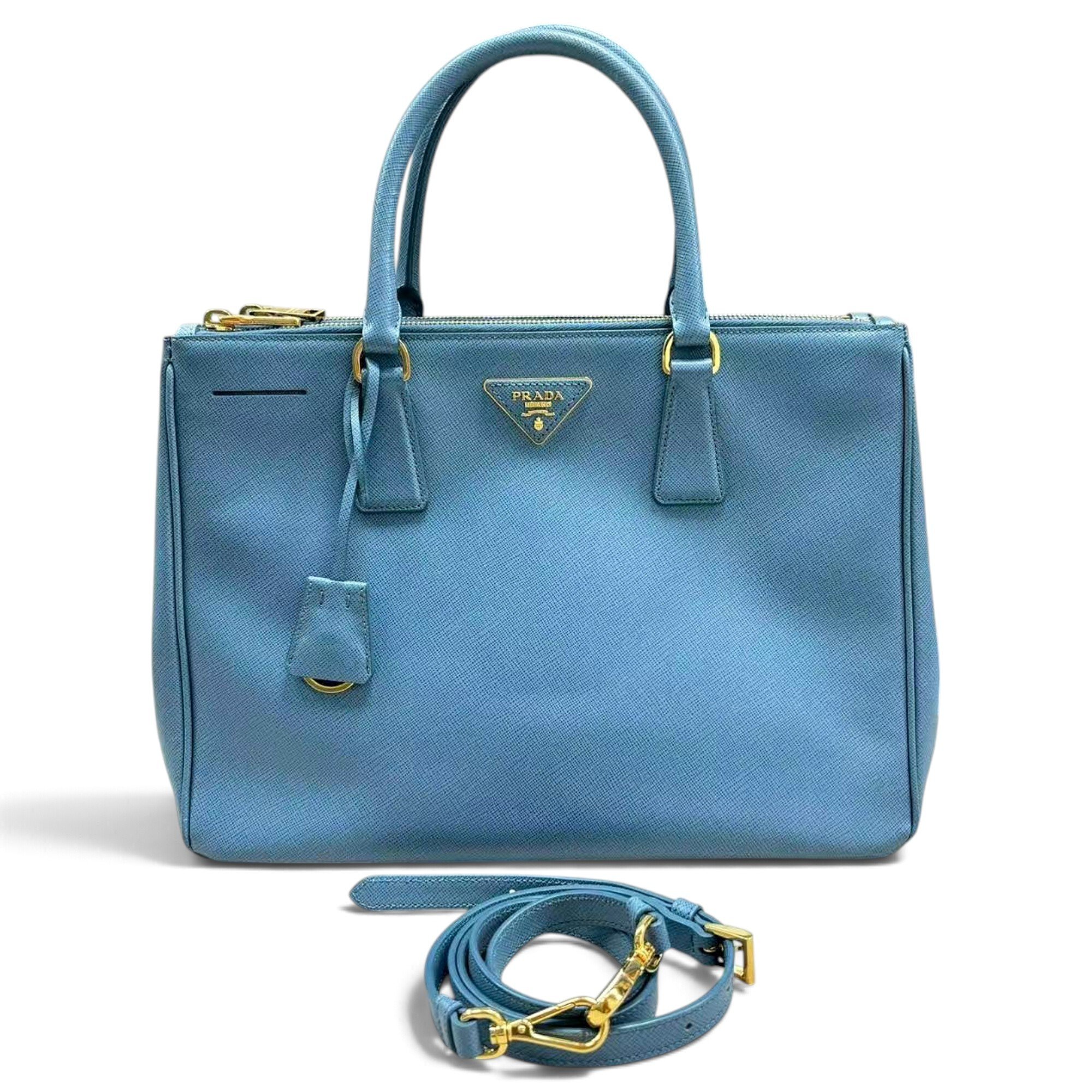 Galleria leather handbag