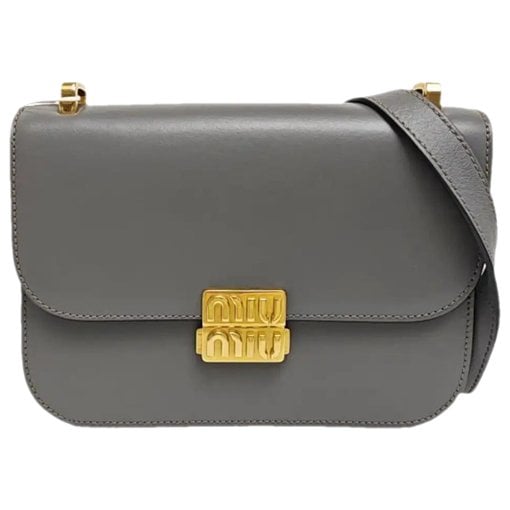 Leather crossbody bag
