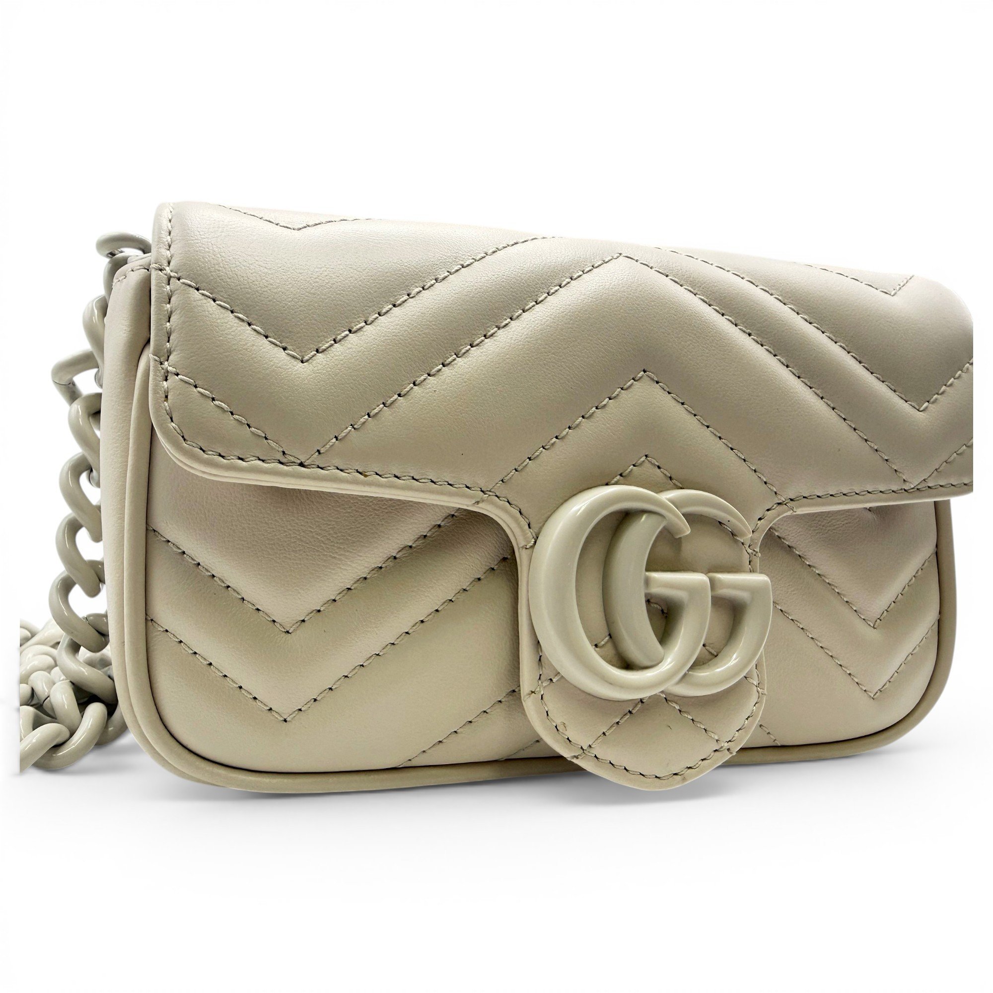 GG Marmont Triple zip leather handbag